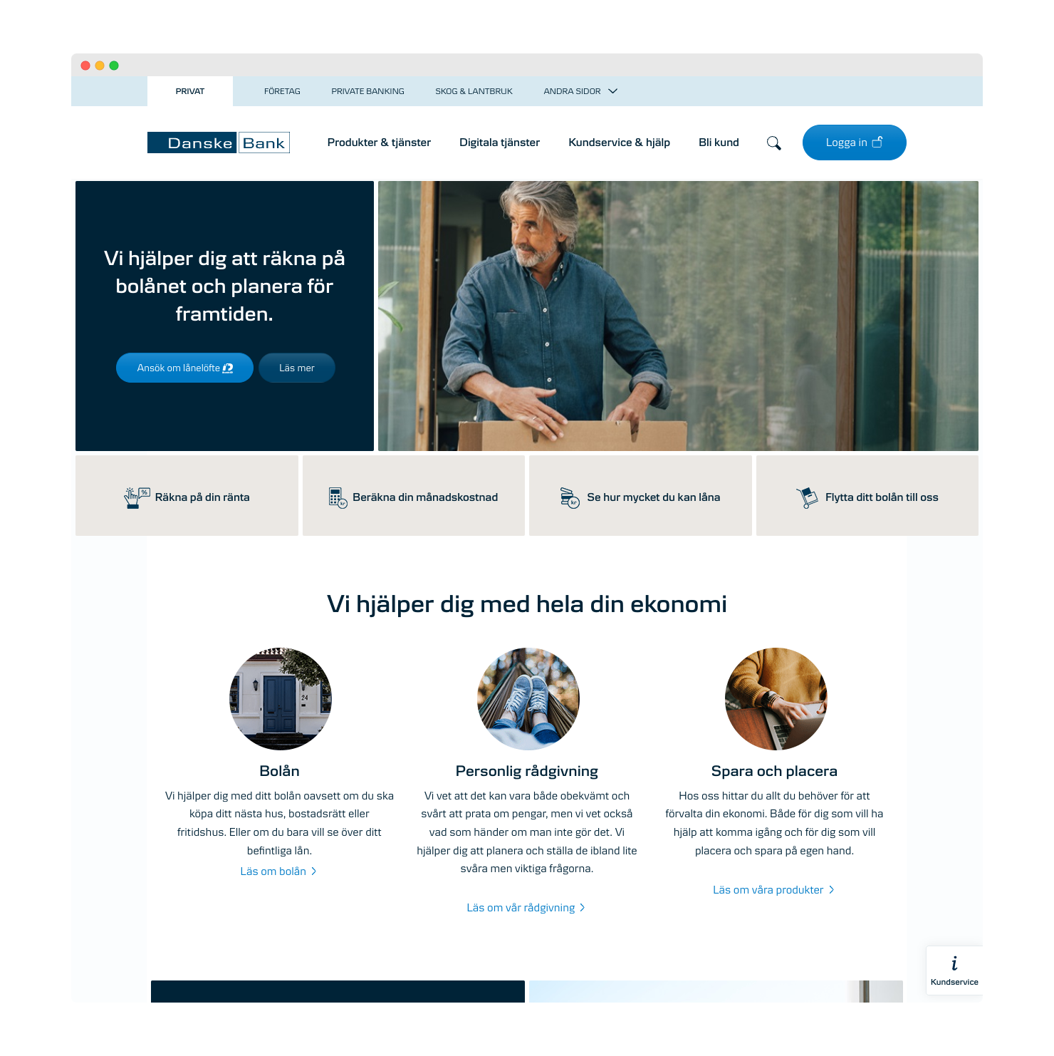 Danske bank hemsida